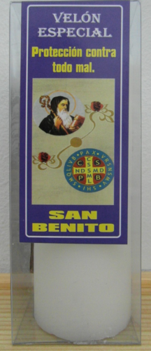 Velón Especial San Benito Medalla.