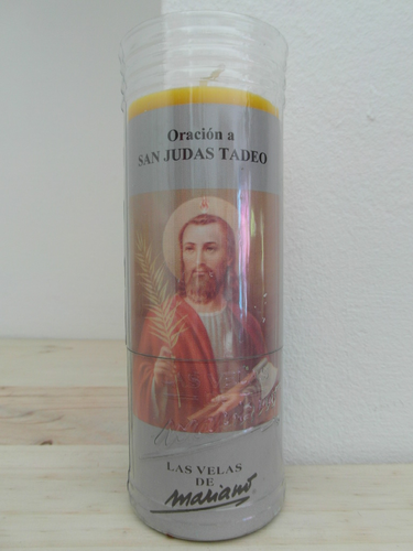 Candle Prayer Saint Judas Tadeo.