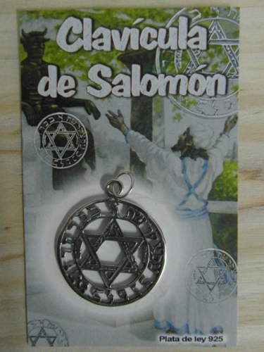 Amuleto Clavícula de Salomón 4 cm.