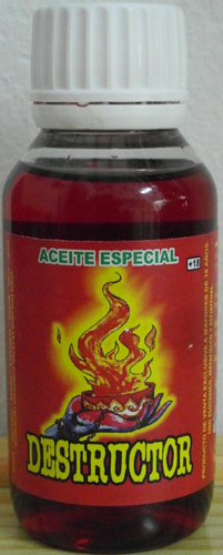 Aceite Especial 60 ml. Destructor