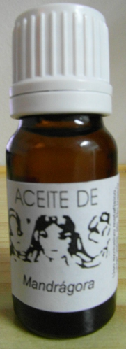 Aceite Proposito Mandragora 10 ml.
