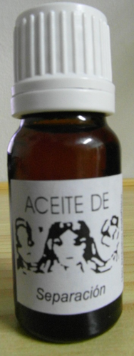 Aceite Proposito Separación 10 ml.